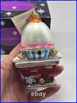 Retired Christopher Radko A Gooood Egg Humpty Dumpty Nursery Ornament Rare 2002