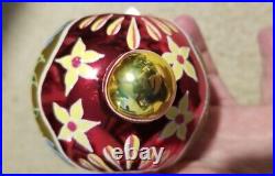 Retired Christopher Radko Sunrise Serenade Reflector Glass Christmas Ornament