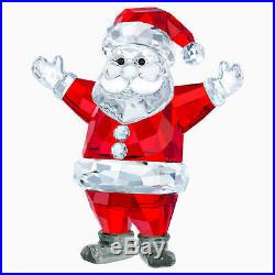 Retired Swarovski Crystal Santa Claus Christmas Figurine 5291584 Mint New Boxed
