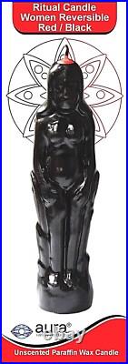 Reversible Woman Image 7.25 Candle Wicca Pagan Spell Hoodoo