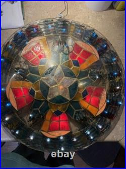 Ring Colored Rose 20 Parol Filipino LED Christmas Lantern 8 Modes New 2025