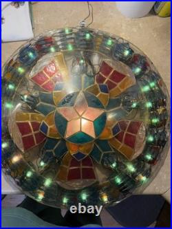 Ring Colored Rose 20 Parol Filipino LED Christmas Lantern 8 Modes New 2025