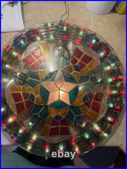 Ring Colored Rose 20 Parol Filipino LED Christmas Lantern 8 Modes New 2025