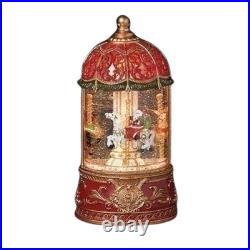 Roman Musical Swirl Carousel Water Lantern