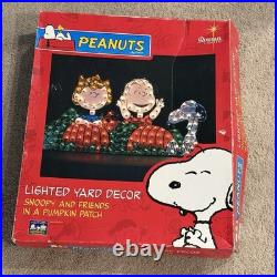 Roman Peanuts Snoopy & Friends Pumpkin Patch Fall Halloween Light Up Yard Decor Roman Peanuts Snoopy & Friends Pumpkin Patch Fall Halloween Light Up Yard Decor