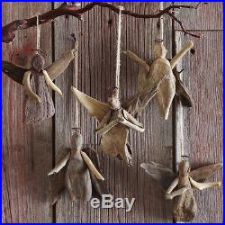 Roost Co. Driftwood Angel Ornament