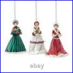 Royal Doulton Set of 3 Songs of Christmas Tree Ornaments Set of 3 Gift Boxed New