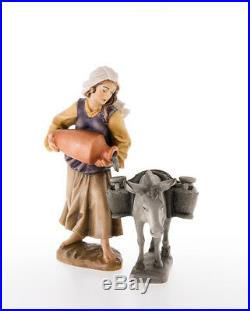 Rupert Krippenfigur Frau mit Kind von Lepi 12 cm aus dem Gröndnertal