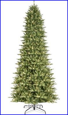 SALE 10 Ft. Prelit Incandescent Slim Fraser Fir Artificial Christmas Tree 900 UL