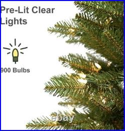 SALE 10 Ft. Prelit Incandescent Slim Fraser Fir Artificial Christmas Tree 900 UL