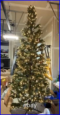 SALE 10 Ft. Prelit Incandescent Slim Fraser Fir Artificial Christmas Tree 900 UL