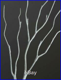 SALE 8' Pre-Lit Elegant White Birch Artificial Christmas Twig Tree Warm White