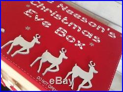 SALE Ends Soon Large Personalised Family Christmas Eve Box. Xmas Eve Children