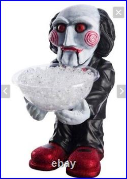 SAW Billy Doll Halloween Candy Bowl and Holder Rubie's Costume New