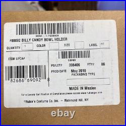 SAW Billy Doll Halloween Candy Bowl and Holder Rubie's Costume New
