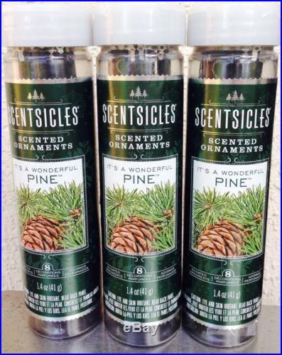 SCENTSICLES. Lot Of 3! Pine Scent
