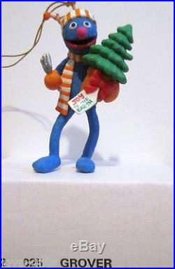 SESAME STREET JIM HENSON Collection of 16 CHRISTMAS Ornaments INCLUDES HTF