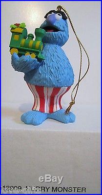 SESAME STREET JIM HENSON Collection of 16 CHRISTMAS Ornaments INCLUDES HTF