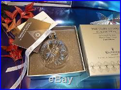 SIGNED by GERARD TREACY2007Waterford Times Square BALL Ornament FINAL ED