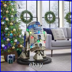 STAR WARS R2D2 3.5 foot animated LED R2D2 Home Depot BRAND NEW IN BOX