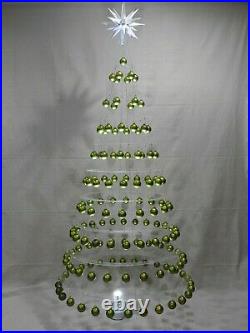 STUNNING MINIMALIST HANGING CHRISTMAS TREE by AA DESIGNS LLC. Over 7 1/2′ Tall
