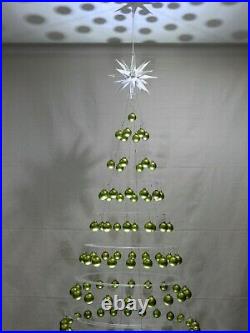 STUNNING MINIMALIST HANGING CHRISTMAS TREE by AA DESIGNS LLC. Over 7 1/2' Tall