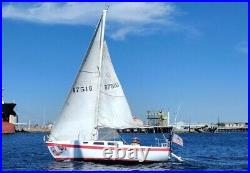 Sailboat Call Jonson 25 feet. Very good condition