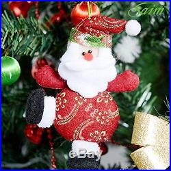 Saim Cute Christmas Santa Snowman Deer Decorations Christmas Tree Ornaments 12pc