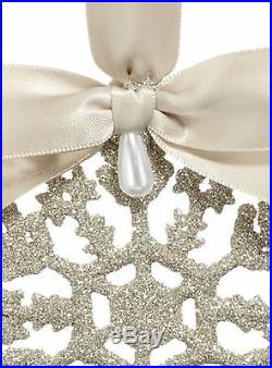 Saks Eliot Raffit Madison Avenue Snowflake Christmas Ornament