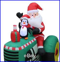 Santa 5.3 Foot Tall Inflatable Christmas Ornament Xmas Ornaments Party Penguin