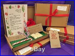 Santa Christmas Eve Box Personalised A5 Size Letter Magic Key & Reindeer Food