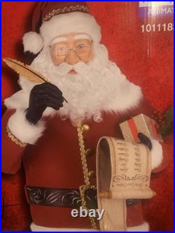 Santa Claus Christmas 6FT ANIMATED Wishlist Santa RAND NEW FACTORY SELEAD HOLIDA