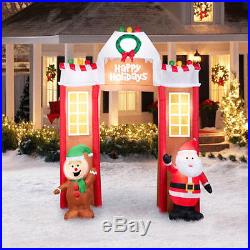 Santa Claus Inflatable Christmas Decorations Yard Lights Holidays Gemmy Outdoor