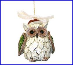 Santa Owl Christmas Ornaments Holiday Ornament Gift Decor 1, New