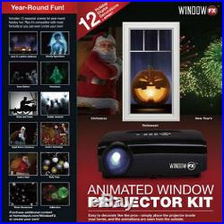Seasonal Window FX Projector Animated Window Display Kit Brand New