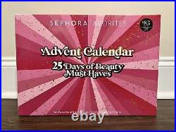 Sephora FAVORITES Advent Calendar 25 Days Makeup Christmas Countdown SHIPS TODAY