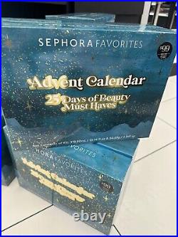 Sephora Favorites ADVENT CALENDAR 25 DAYS OF BEAUTY MUST HAVES 2023 Makeup NEW