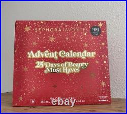 Sephora Favorites Advent Calendar 25 Days Of Beauty Holiday LIMITED Edition 2025