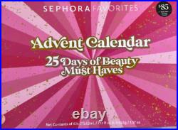 Sephora Favorites Holiday Advent Calendar Set 25 Days Of Beauty Ltd Ed 2022