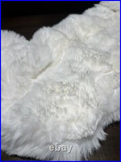 Set 4 TAHARI FAUX FUR Christmas Stockings SUPER SOFT Luxe NEW! 20 GORGEOUS