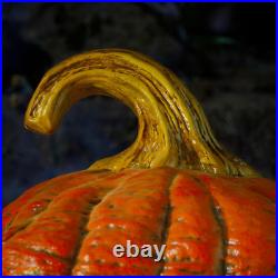 Set Of 2 Jack O Lantern 21 Scary Pumpkins Halloween Haunted House Indoor Decor