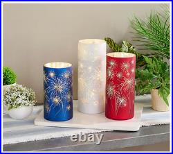 Set of 3 Celebration Hurricanes by Valerie Set of 3 Celebration Hurricanes by Valerie