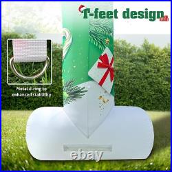 Sewinfla 20Ft Christmas Inflatable Arch Outdoor Green, Giant Inflatable Archway