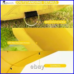 Sewinfla 20ft Inflatable ArchYellow with Start Finish Line Banners and Blower
