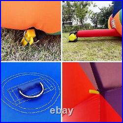 Sewinfla 20ft Inflatable Start Finish Line Arch Rainbow with External 250W