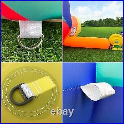 Sewinfla 20ft Inflatable Start Finish Line Arch Rainbow with External 250W