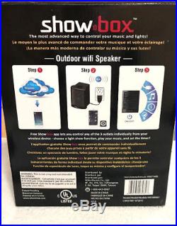 ShowBox Light Controller WiFi Speaker Indoor/Outdoor Christmas SHOW BOX NEW