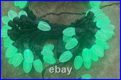Show Home 48-Light LED Multi-Color C9 LED Christmas Lights-Rare