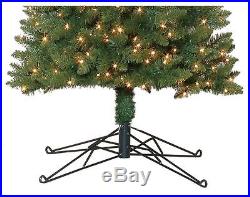 Skinny Christmas Tree Pre Lit Clear Lights Decor Artificial Pencil Tall Narrow