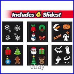 Slide Show by Star Shower As Seen on TV, 6-Pack + 12 Bonus Holiday Slides
